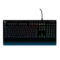 【中古】【非常に良い】Logicool G ゲーミングキーボード G213 ブラック メンブレンキーボード 静音 日本語配列 RGB パームレスト Prodigy G213 国内正規品 2年間メーカ 2zzhgl6