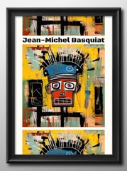 バスキア展 ポスター JEAN MICHEL BASQUIAT - メルカリ