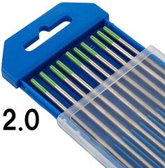 TIG溶接用 タングステン電極棒！ 純タン WP 2.0mm L150mm ピュアタングステン 50本