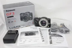 【元箱付き】Panasonic DMC-GF3 一式 ホワイト バッテリー2個付 元箱付き】Panasonic DMC-GF3 一式 ホワイト バッテリー2個付
