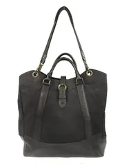 アルフレッドバニスター alfredoBANNISTER ショルダーバッグ トートバッグ レザーコンビ ブラック BAG カバン 手提げ鞄のサムネイル