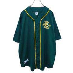 90s STARTER MLB オークランド・アスレチックス ベースボールシャツ