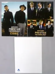 【中古】ポスター(男性) クリアファイル付A4限定ポスター AKIRA/EXILE THE SECOND 洋服の青山 フェア配布品