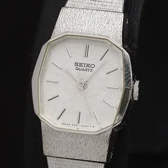 【稼働/良品】SEIKO クオーツ 5421-5060 シルバー レディース SEIKO 5421-5060 Silver Ladies Quartz Watch Vintage PDP