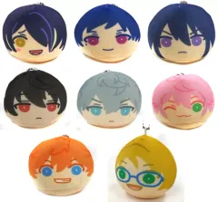 【中古】ぬいぐるみマスコット・ぬいぐるみバッジ 全8種セット 「あんさんぶるスターズ!おまんじゅうにぎにぎマスコット1」