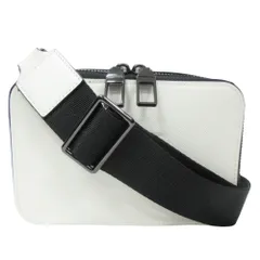 美品 ZARA ザラ フェイクレザー 2way ショルダー ウエスト バッグ 鞄 ミニ 白 黒 ホワイト ブラック メンズ レディース 古着 中古 USED