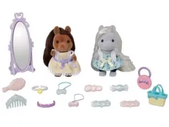 【中古】おもちゃ おしゃれなポニーフレンズセット 「シルバニアファミリー」