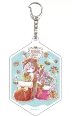 【中古】雑貨 ヴァイス 「アクリルキーホルダー 白猫プロジェクト 04.クリスマスver. グラフアートデザイン」
