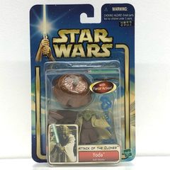 中古 フィギュア スター・ウォーズ ヨーダ ベーシックフィギュア エピソード2 【725】