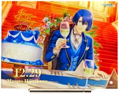 【中古】アクリルスタンド・アクリルパネル [単品] 聖川真斗 箔押アクリルプレート 「うたの☆プリンスさまっ♪ Shining Live バースデーグッズセット Happy Birthday Cruise Ver.」