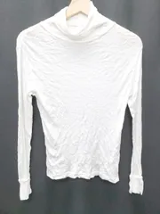 ◇ Θ BEAUTY & YOUTH ビューティアンドユース タートルネック 長袖 カットソー 表記なし ホワイト レディース P  【1409090041402】
