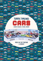 【新品未読】英語 洋書 絵本 車 Terrific Timelines Cars Press out, put together and display!