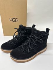【新品未使用】 UGG アグ レディース ブーツ ブラック 1121020 W LAKESIDER HERITAGE MID BLKS US7(24cm)