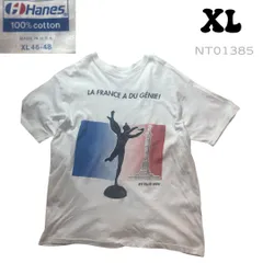 NT01385 USA製BY CLUB MED TシャツXL白Tシングルステッチのサムネイル
