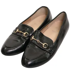 ROPE' PICNIC × HARUTA ロペピクニック ハルタ 秋冬★ ビット レザー ローファー シューズ 靴 Sz.24.0cm レディース 黒のサムネイル
