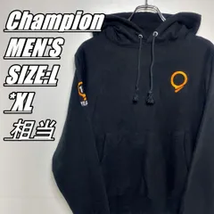 【US古着】Champion　チャンピオン　プルオーバーパーカー　リバースウィーブ　カレッジロゴ　メンズ　サイズ表記L　XL相当