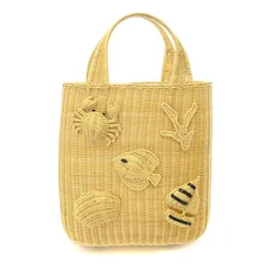 極美品✨ セブンテンバイミホカワヒト ラタン トートバッグ カゴバッグ 入手困難 極美品✨ セブンテンバイミホカワヒト ラタン トートバッグ カゴ