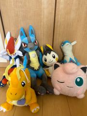 ☆ポケットモンスター ポケモンfit フィット ぬいぐるみ 水タイプ