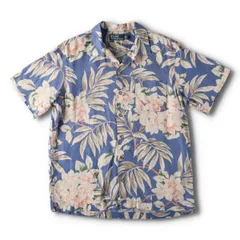 古着 90年代 ラルフローレン Ralph Lauren POLO by Ralph Lauren 花柄 ボタニカル柄 オープンカラー ハワイアンアロハシャツ/evb029339