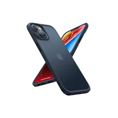 【米軍耐衝撃・2024新型】TORRAS iPhone 15 用 ケース 防災ケース 耐衝撃 半透明 黄変防止 米軍MIL規格 指紋防止 ストラップホール付き レンズ保護 6.1 インチ アイフォン 15 用 ケース いPhone 15 用 ケース アイホ