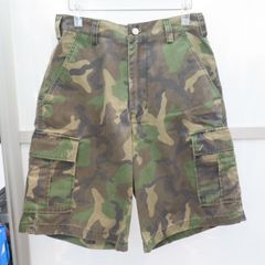 【ヴィンテージ】90s OLD STUSSY　OUTDOOR　迷彩　カモフラージュパンツ　30　(C4-93)