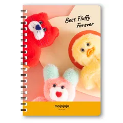 学研 Gakken mojojojo B6リングノート くま うさぎ ひよこ (対象年齢6歳以上)IP903858 モジョジョジョ ノート B6 [くま うさぎ ひよこ]