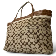 【正規品】COACH コーチ 29423 トートバッグ 肩掛け 鞄 かばん A4可 大容量 シグネチャー キャンバス ビジネス お食事会 ラグジュアリー
