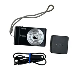 極美品】 SONY Cyber-shot DSC-W810 デジカメ コード付 DSC-W810