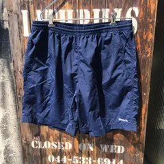 【Reebok】リーボック ナイロン ショートパンツ 紺 ネイビー◆Size：US-XL