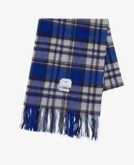 ADER ERROR(アーダーエラー) レビント チェック柄 マフラー Z -青