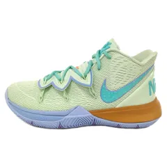 NIKE (ナイキ) KYRIE 5 SPONGEBOB SQUIDWARD CJ6950-300 カイリー5 スポンジボッブ スカルド ローカットスニーカー US8 グリーンのサムネイル