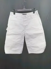 ◇ Dickies ディッキーズ ワンポイントロゴ シンプル ショートパンツ サイズ1 ホワイト メンズ P 【1307250027429】