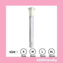 420friendly 交換用 ガラスダウンステム (14mm /18mm)