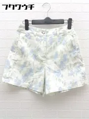 ◇ STRAWBERRY-FIELDS 総柄 ショート パンツ サイズ1 ホワイト ライトグリーン系 ライトブルー系 レディース 【中古】 【1002800661916】のサムネイル