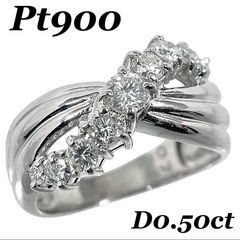 照り輝き抜群！P900 ダイヤ 0.702ct リング 5.77g M1559 - メルカリ