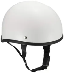 バイクパーツセンター(Bike Parts Center) ヘルメット ハーフ ダックテール ホワイト フリーサイズ (頭囲 57cm~60cm未満) 7111
