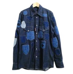 DSQUARED2 ワッペン付き デニムシャツ 長袖 - メルカリ