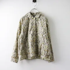 YAECA ヤエカ 美品 リバティ 花柄 ブラウス 総柄 プリントブラウス V YAECA ヤエカ リバティ LIBERTY 花柄 総柄 ブラウス シャツ