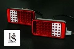 DA63T　キャリイトラック　キャリィトラック　レッドクリアーLEDテール　赤白　LEDテール　ハロースペシャル　はろーすぺしゃる