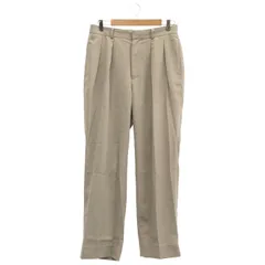 JOURNAL STANDARD relume (ジャーナルスタンダードレリューム) ①② 24030464100010 バスケット ベルテッド2タックスラックス メンズ ベージュ L