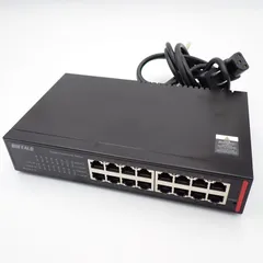 BUFFALO バッファロー BS-GSL2016 法人向け レイヤー2 Giga スマートLiteスイッチ 16ポート 動作確認済み #14730