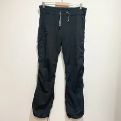 prince プリンス　レディース　パンツ　トラックパンツ　ストレートパンツ　フルレングス　裾絞り　ウエスト紐　ドロスト　無地　単色　ブランドロゴ　ブラック　黒　スポーツウェア　テニス　カジュアル　シンプル　SU139h569