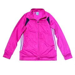 adidas アディダス ピンク 長袖 ジャージ レディースM CLIMA LITE