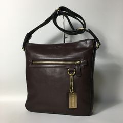 2505-186｜美品｜コーチ オプアート ハンドバッグ ダーク