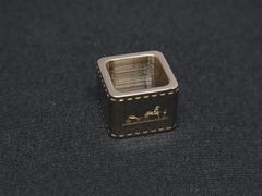 □新品□未使用□ HERMES エルメス コットン100％ Hロゴ ハンカチーフ  