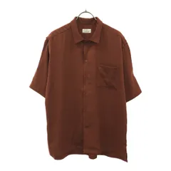 JUNRed ジュンレッド 半袖 シャツ M ブラウン メンズ 古着