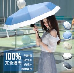 傘　日傘　折りたたみ　完全遮光　晴雨兼用　軽量　大きい　サイズ　 UV対策