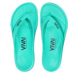 VIVA! ISLAND ビバアイランド JAPAN FLIP FLOP ビーチサンダル メンズ レディース ターコイズ V-821109 TRQ