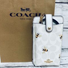 日本未発売】新品COACH コーチ スマホショルダー クロスボディ ...