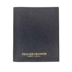NEIGHBORHOOD 財布 ブラック NEIGHBORHOOD ネイバーフッド PORTER ポーター ラウンドジップ